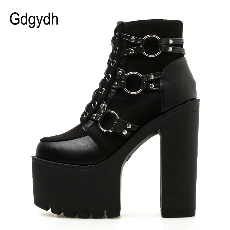 ANNU ATTIRE Gothica High Boots for Women