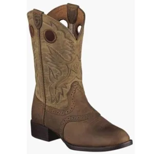 Ariat Kid’s Cowboy Boots 8" Heritage Stockman -Clearance