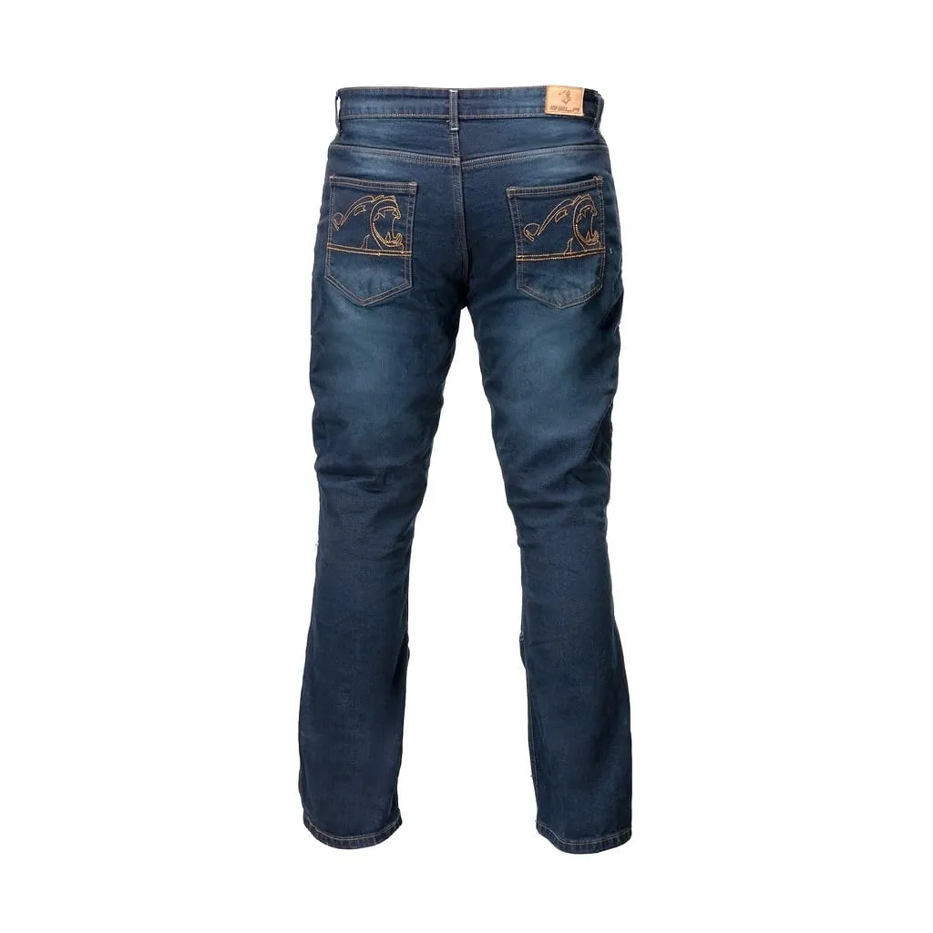 Bela Cast Denim Motorcycle Pants