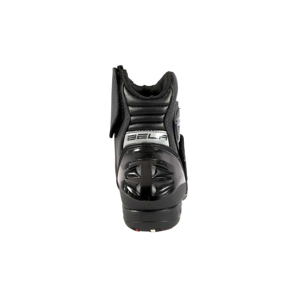 Bela Faster Motorcycle Short Racing Boots - Black
