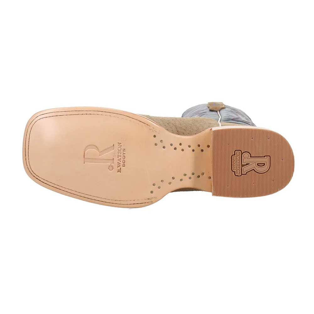 Boar Wide Square Toe Cowboy Boots