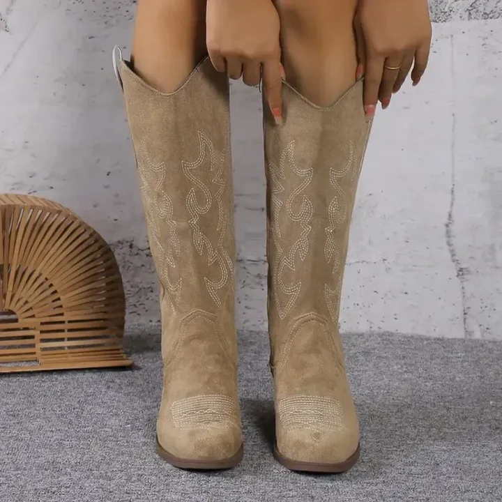 COOPER™ | CLASSIC SUEDE COWBOY BOOTS FOR WOMEN