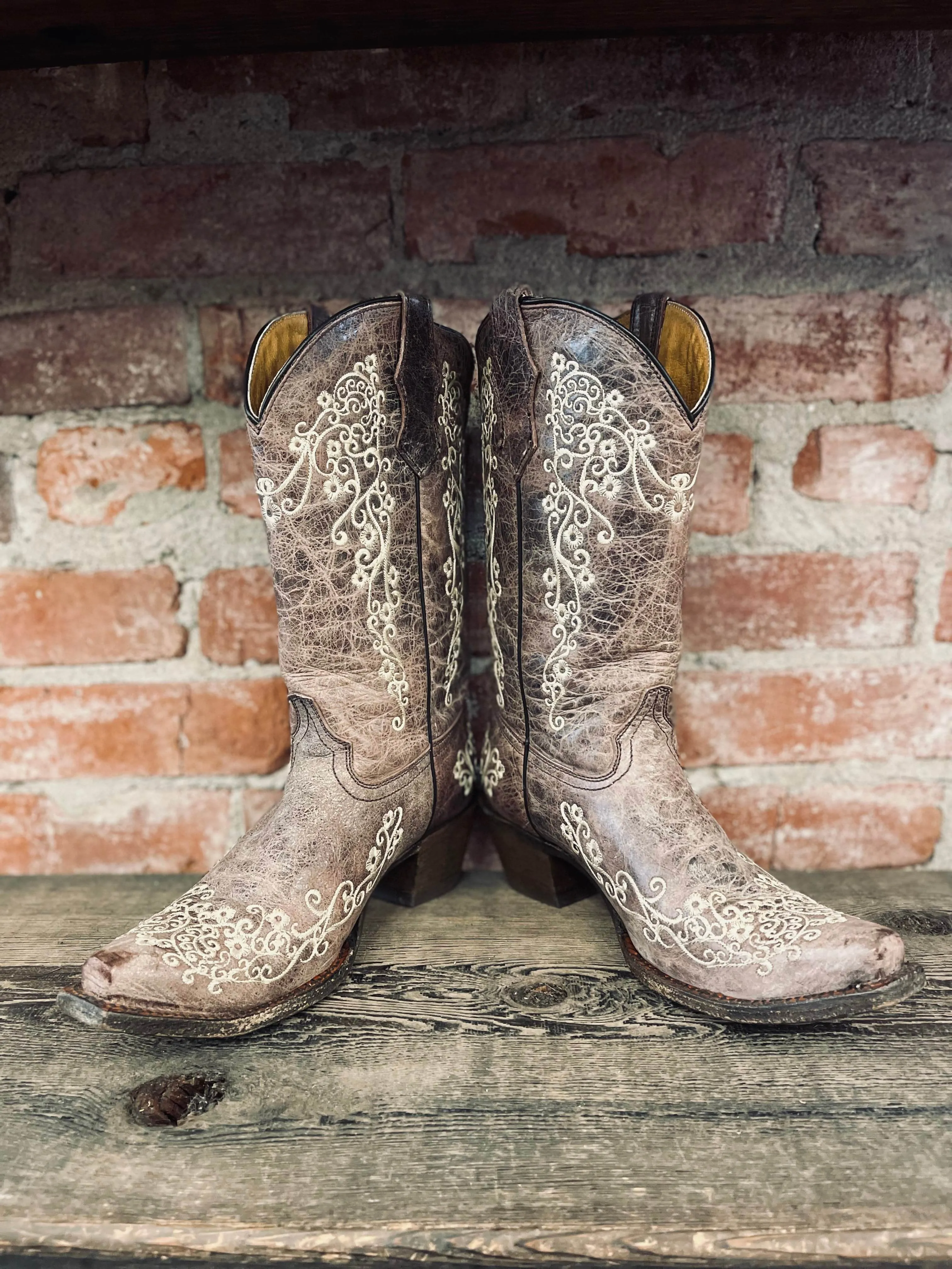 Corral Teen Cowboy Boots Women's Size 5