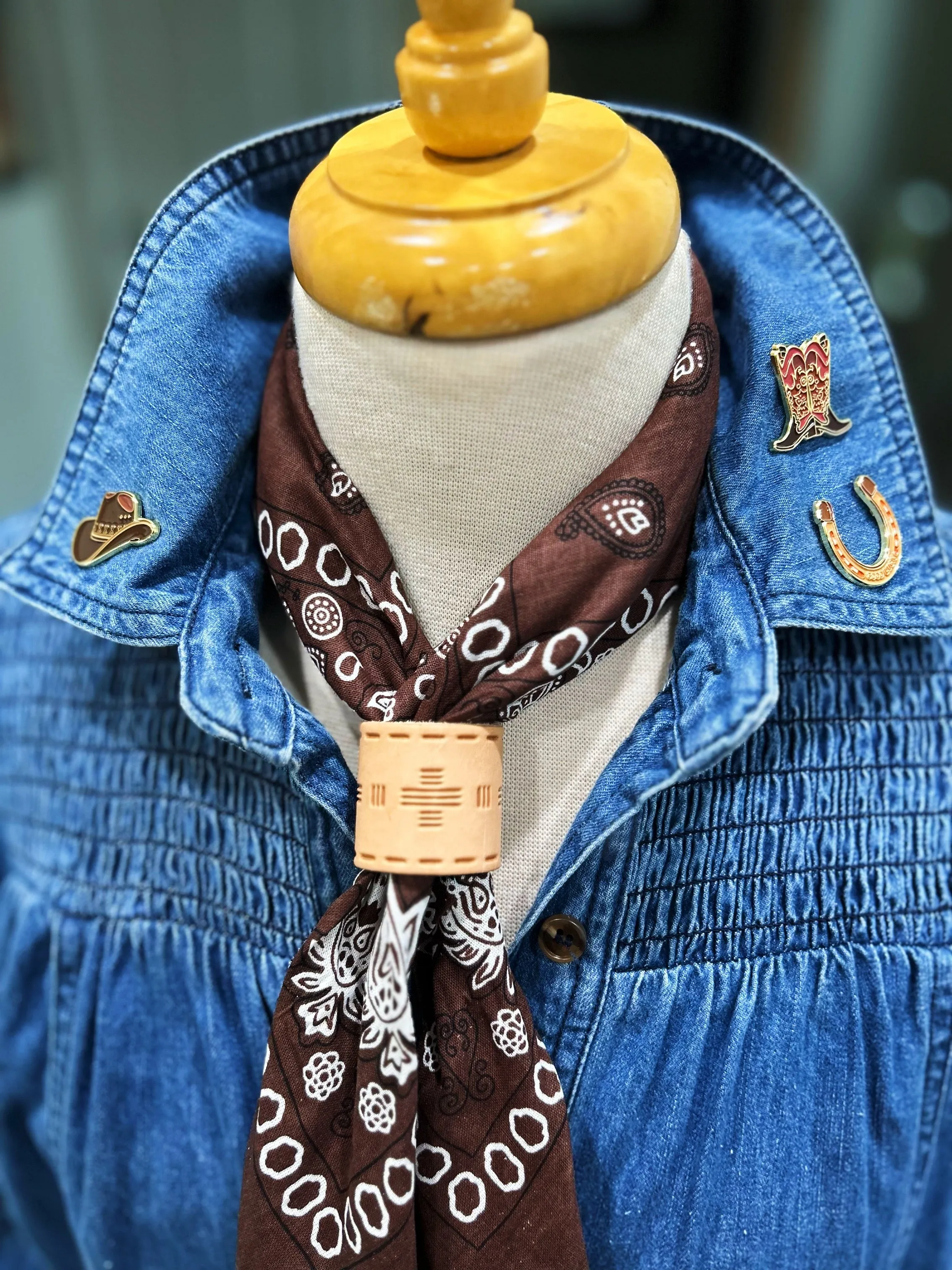 Cowboy Hat & Lapel Pins