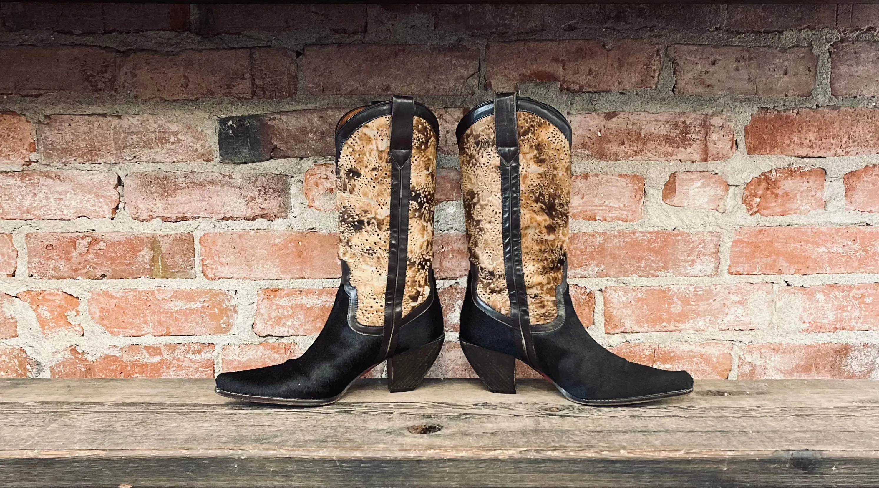 Donald Pliner Cowboy Boots Men's Size 6.5 / Women's Size 8