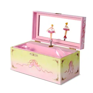 Enchantmints Ballet Shoes Ballerina Jewelry Box for Girls