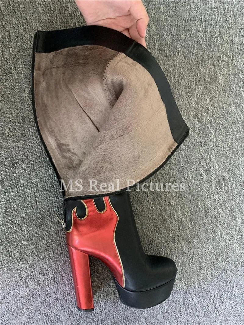 Flame Throwing Steppers Boots