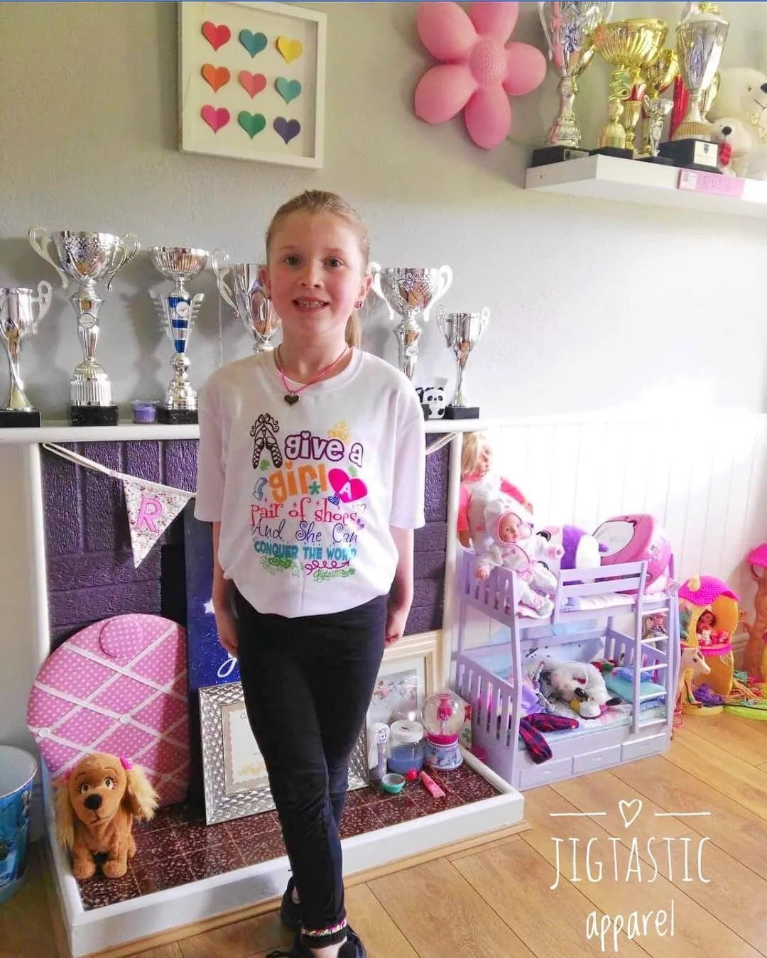 GIVE A GIRL A PAIR OF SHOES IRISH DANCE T SHIRT