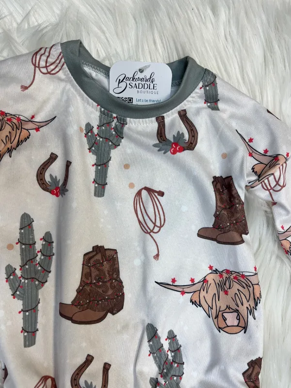 Holiday Scottish Baby Onesie