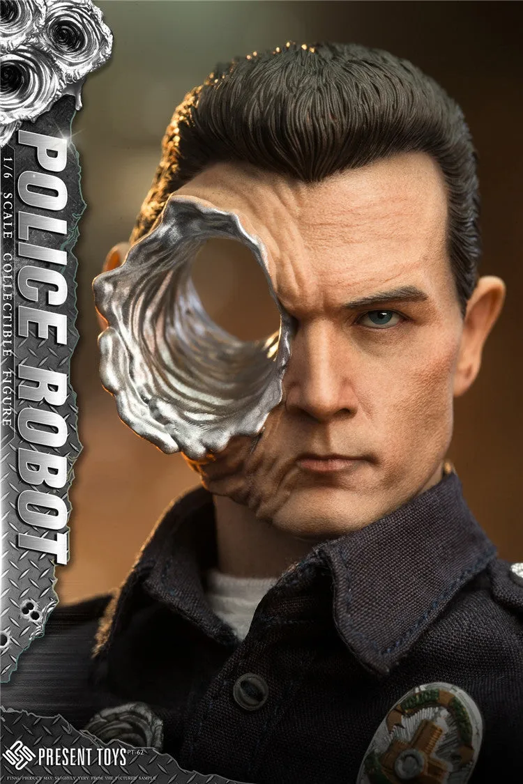 In-stock 1/6 Present Toys SP62 Police Robot Action Figure