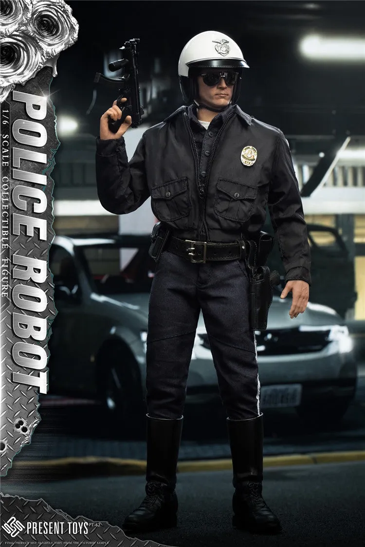 In-stock 1/6 Present Toys SP62 Police Robot Action Figure
