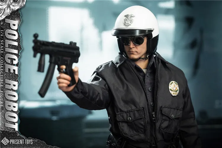 In-stock 1/6 Present Toys SP62 Police Robot Action Figure