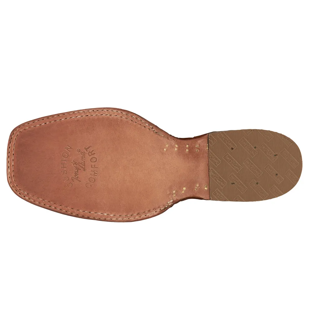Jacinto 13 Inch Full Quill Ostrich Square Toe Cowboy Boots