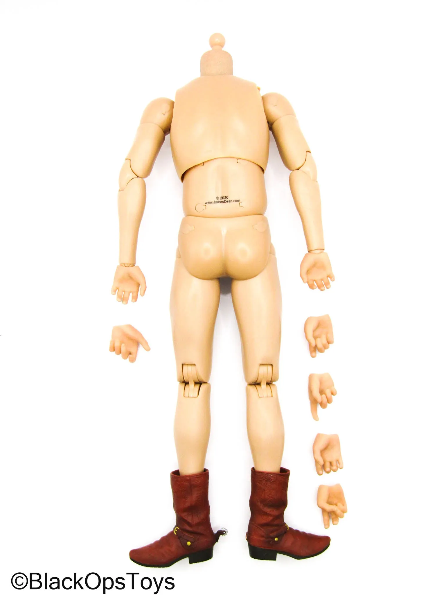 James Dean Cowboy Version - (READ DESC) Male Base Body w/Hands & Boots