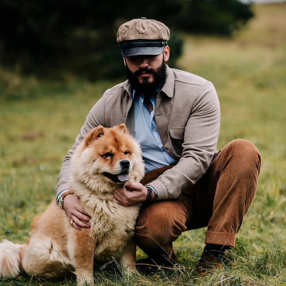 Jaxon & James Rebel Motorcycle Cap - British Tan