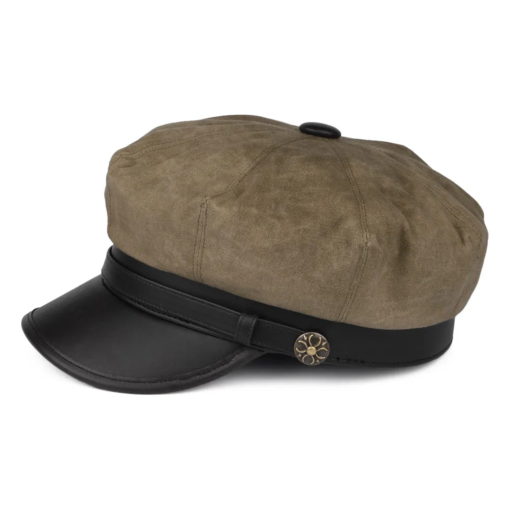 Jaxon & James Rebel Motorcycle Cap - British Tan