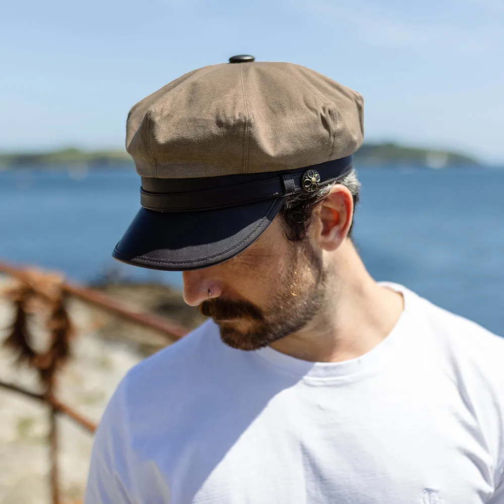 Jaxon & James Rebel Motorcycle Cap - British Tan