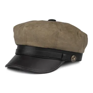 Jaxon & James Rebel Motorcycle Cap - British Tan