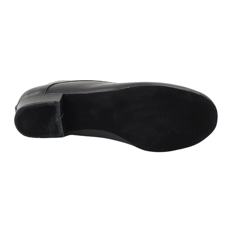 KCDANCE Men's Black Leatherette 5cm Heels Ballroom Dance Shoes Modern Dance Shoes