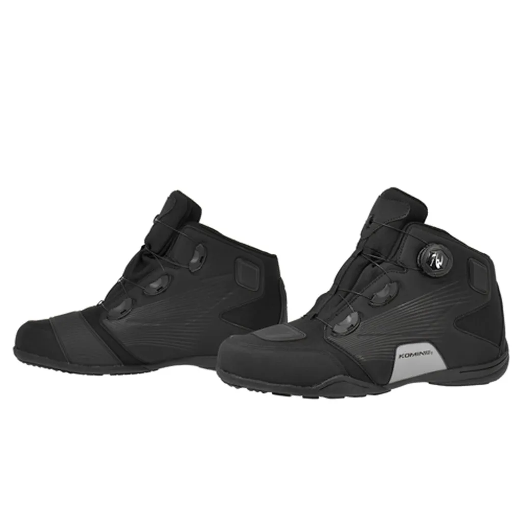 KOMINE BK-096 DIAL FIT WATERPROOF MOTORCYCLE RIDING SHOES