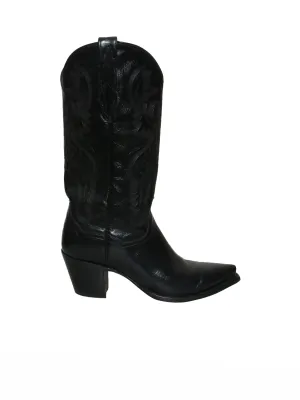 Leather Cowboy Boots