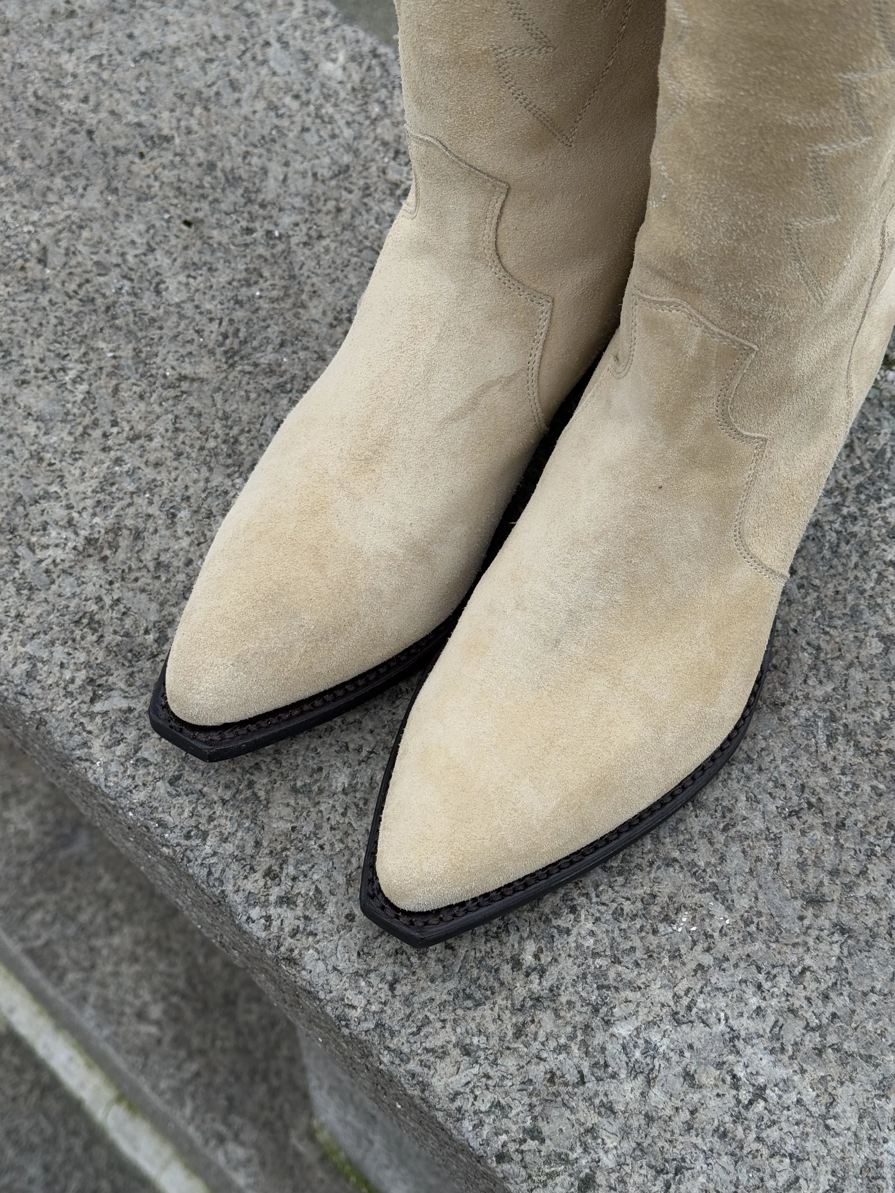 Lia boots high | naturel