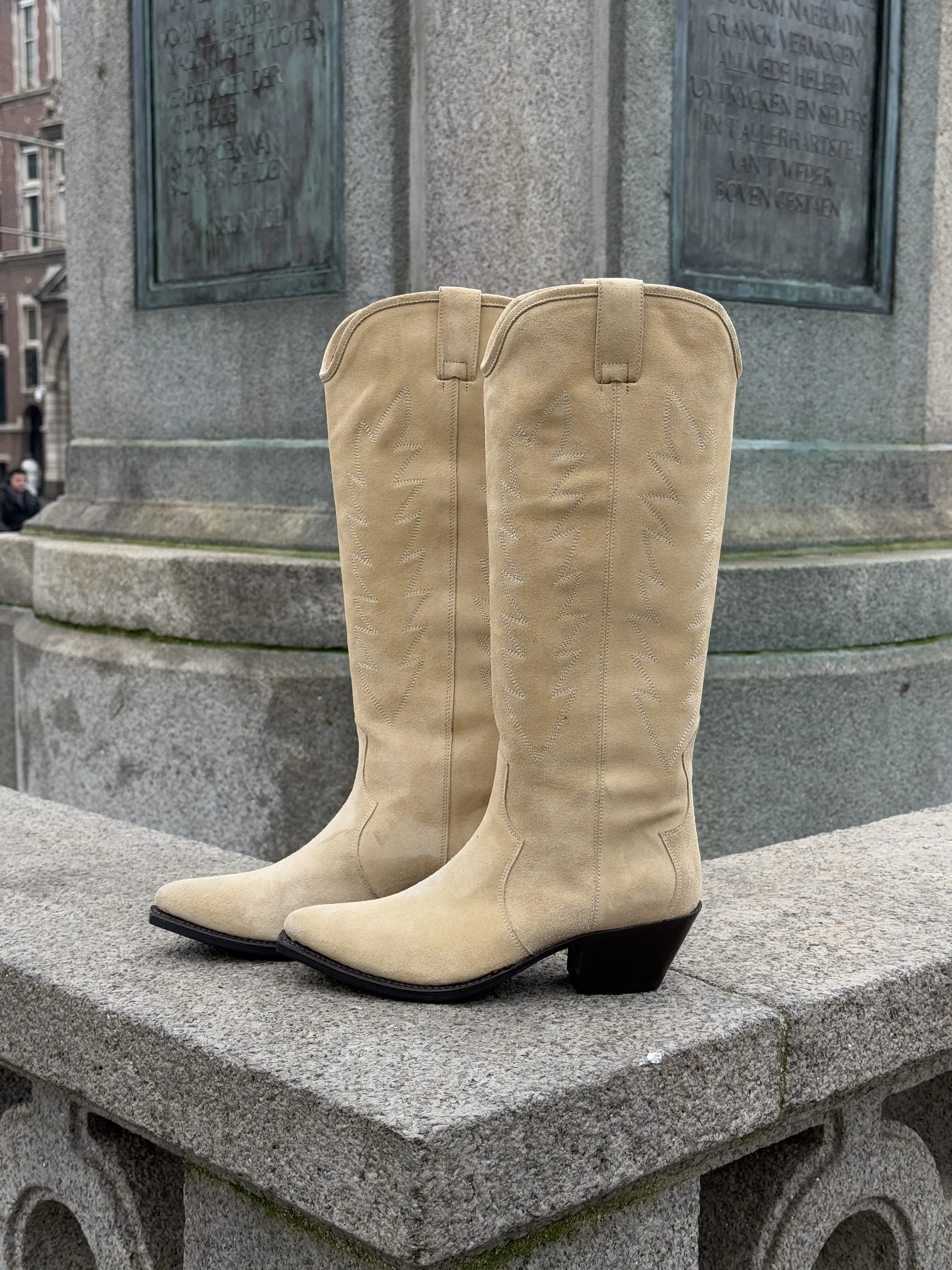 Lia boots high | naturel
