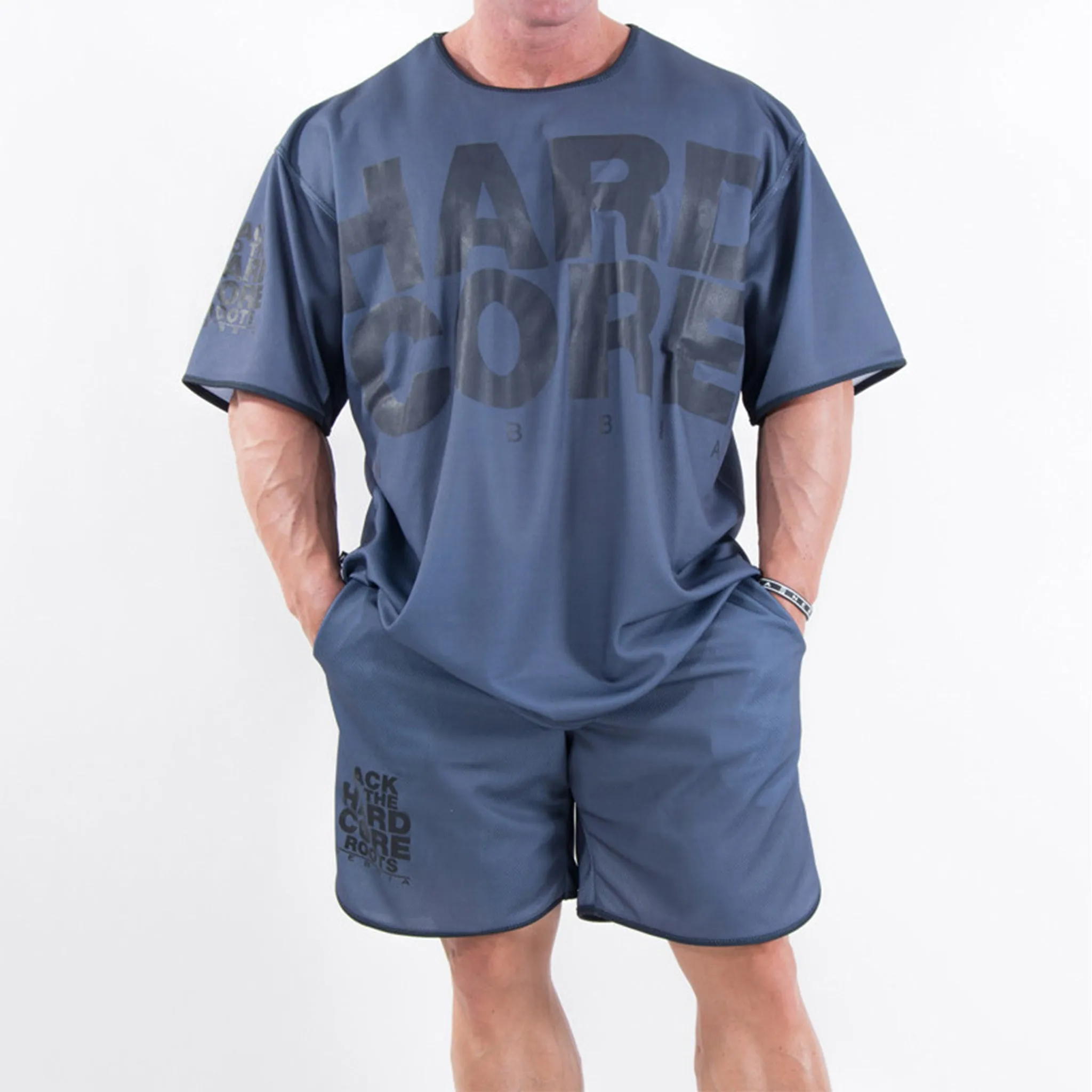 MEN'S RUNNING CREW NECK LETTER PRINTED SPORT BREATHABLE QUICK DRY ACTIVEWEAR TSHIRT