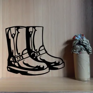 Motorcycle Boots Decal