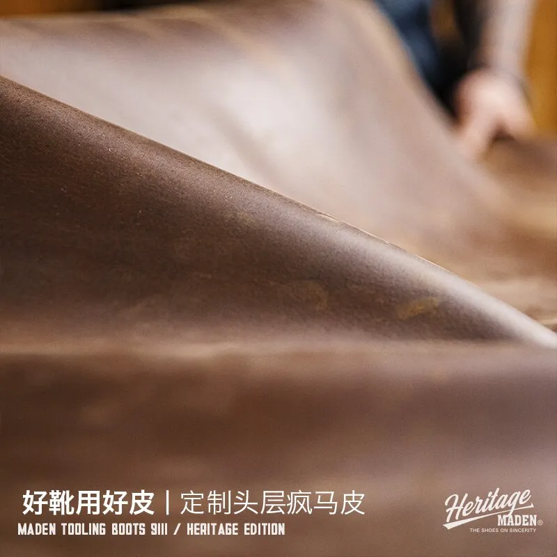 Motorcycle Genuine Leather Platform Ankle Boots