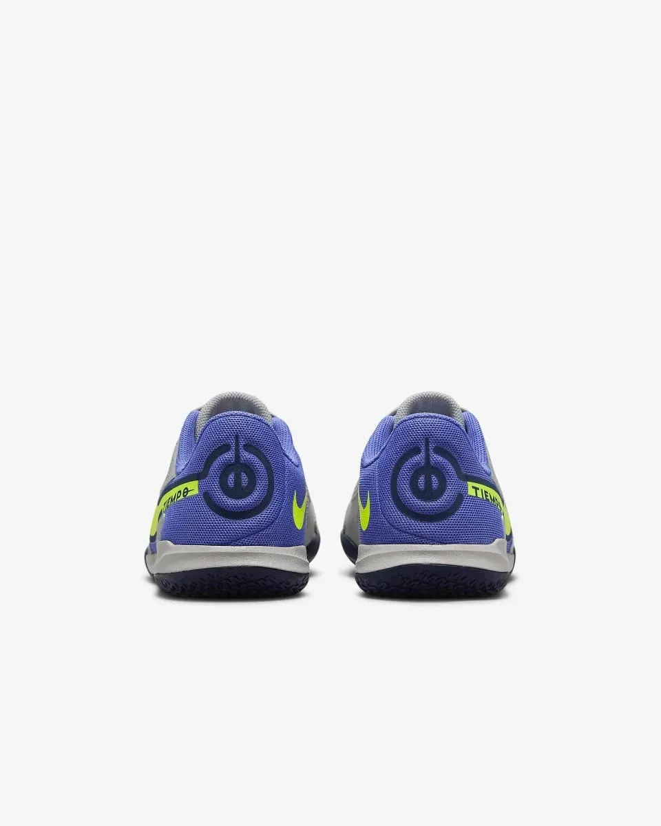 Nike JR Legend 9 Academy Indoor - Grey-Volt-Saphire