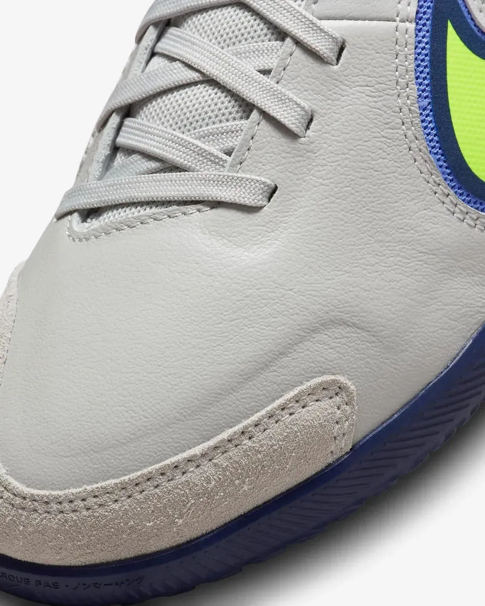 Nike JR Legend 9 Academy Indoor - Grey-Volt-Saphire