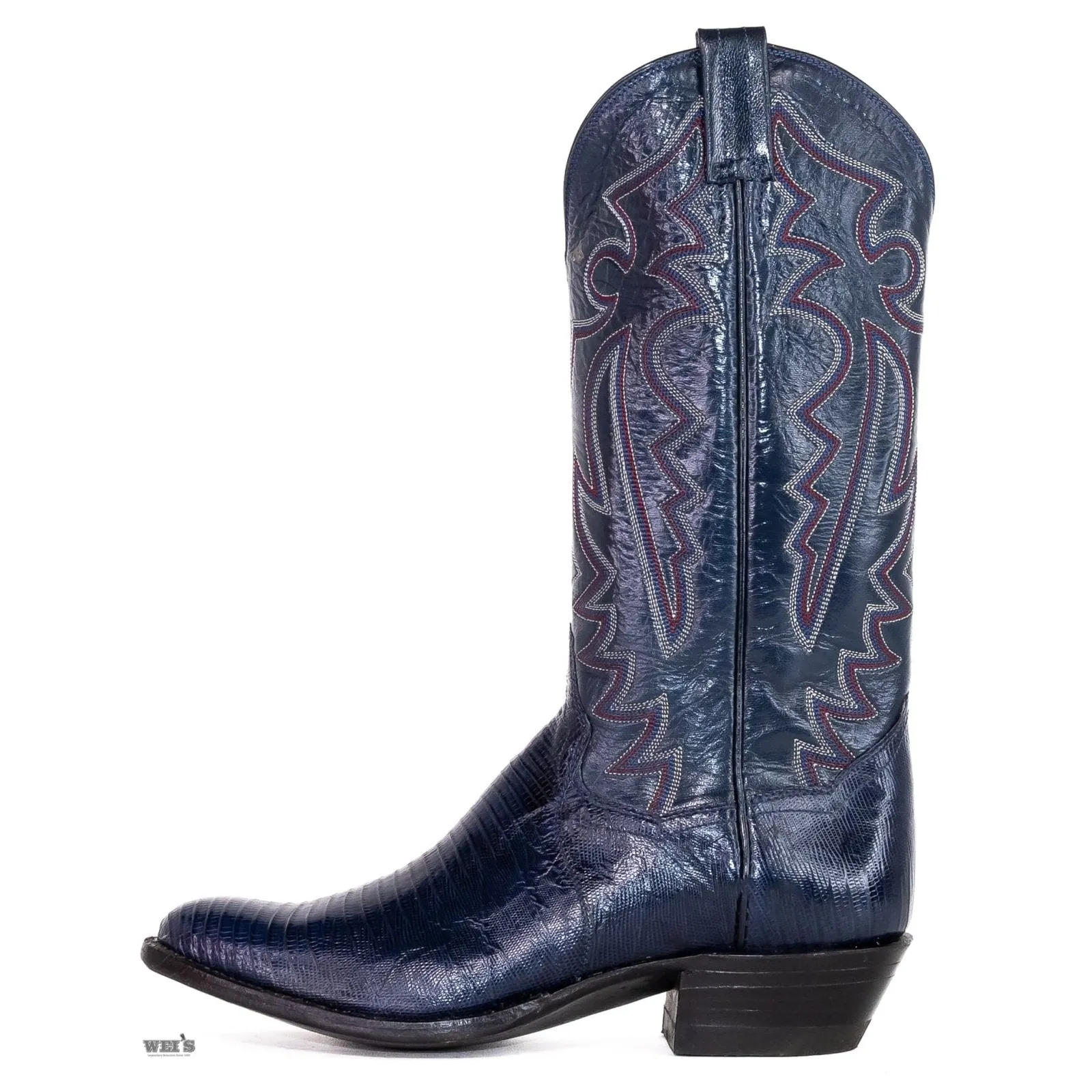 Panhandle Slim Men's Cowboy Boots 14" Exotic Lizard 2-LIZARD