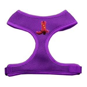 Pink Cowboy Boots Chipper Purple Harness Medium