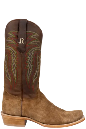 R. Watson Cowhide Cowboy Boots - Arizona Tan
