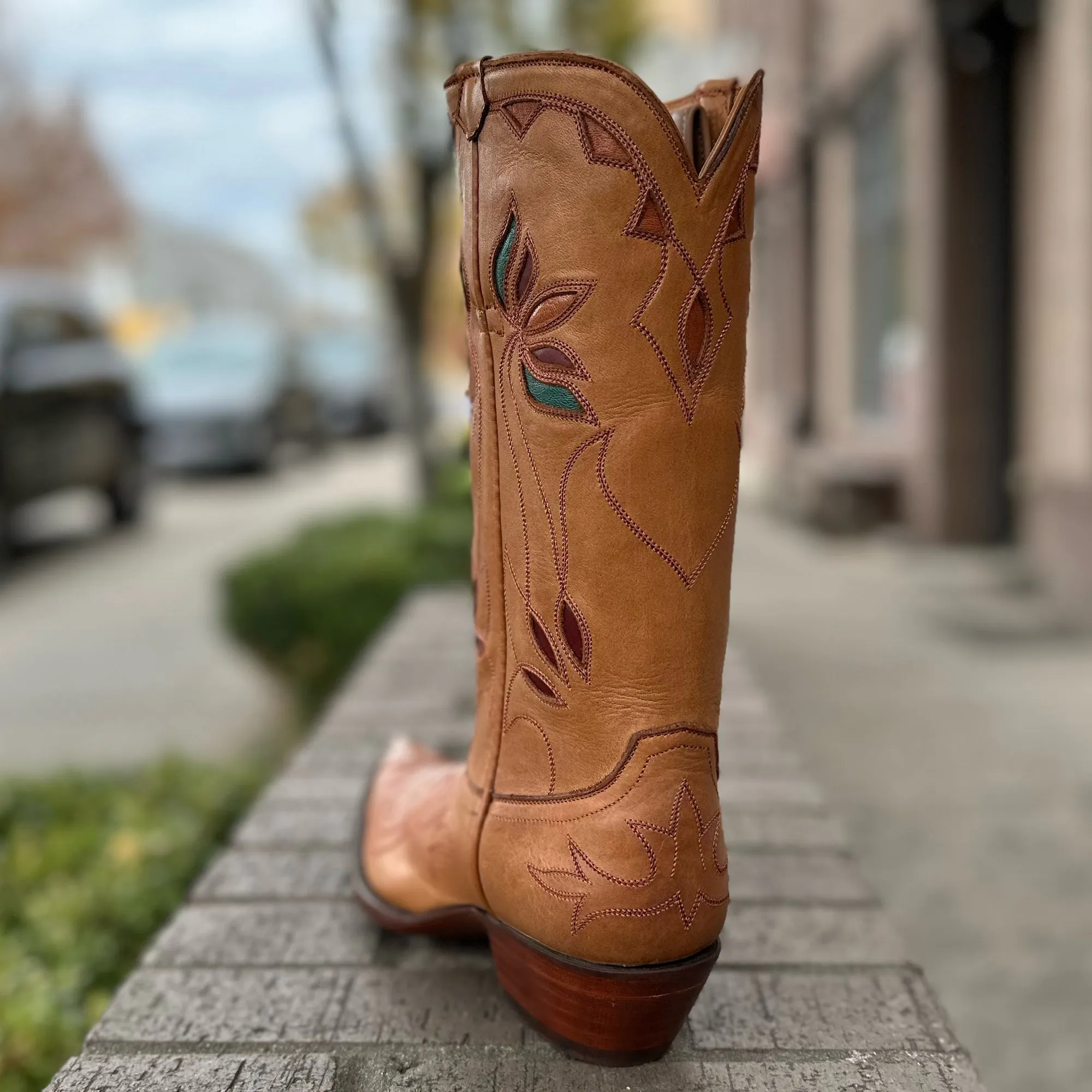 Ranch Hand Premium Light Cognac Cowgirl Boots