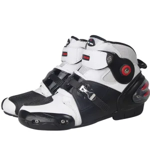 Road motorcycle riding shoes ankle boots