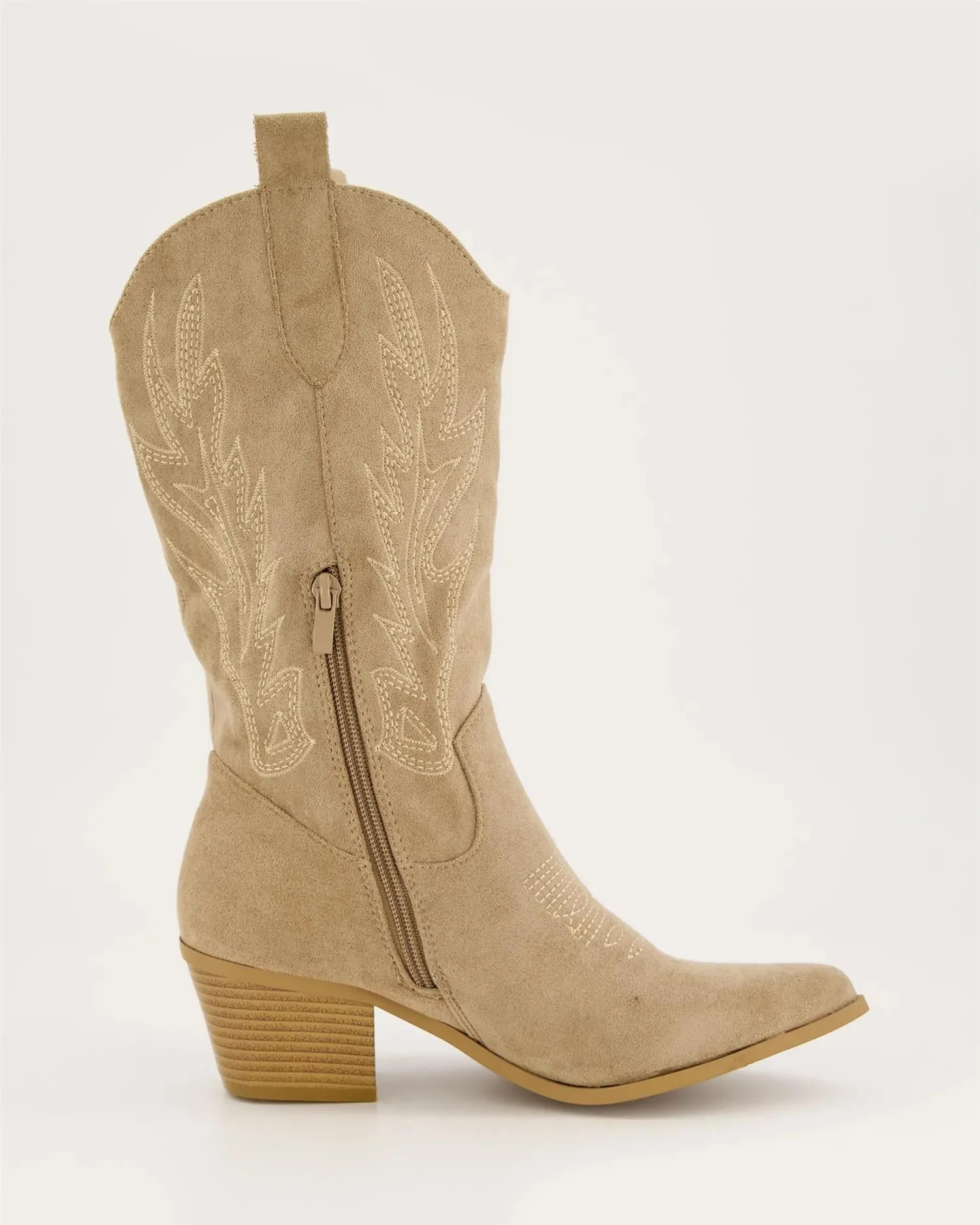 Rosetta Sueda Boots - Taupe