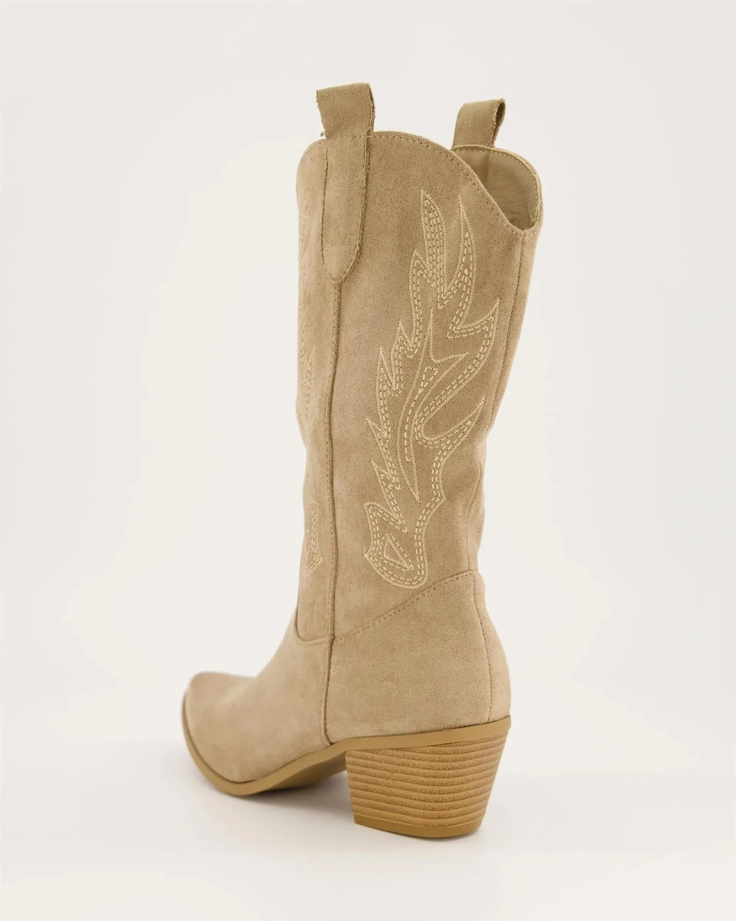 Rosetta Sueda Boots - Taupe