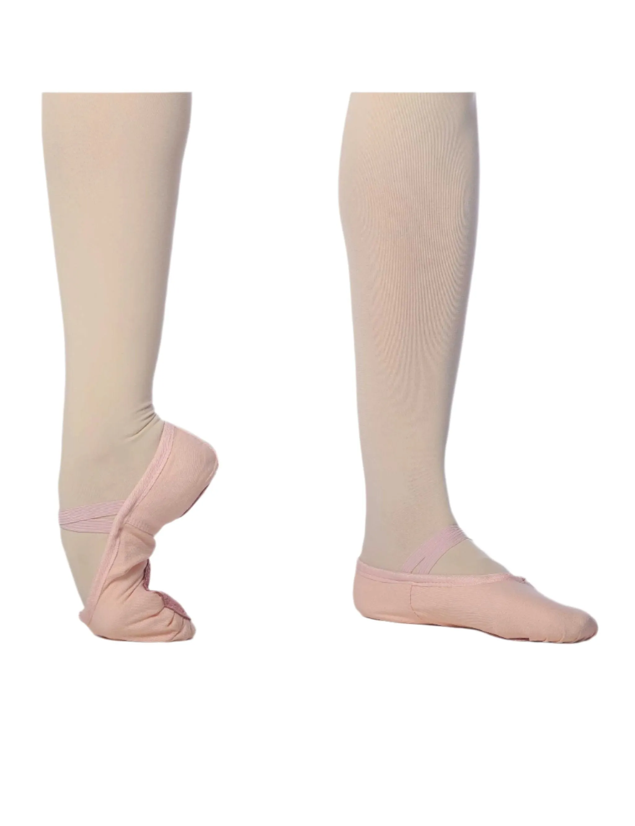 SPLIT SOLE CANVAS DEMI POINTE ADULT