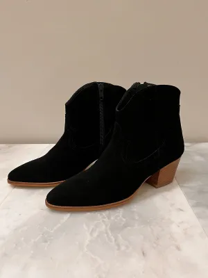 Suede Cowboy Boots