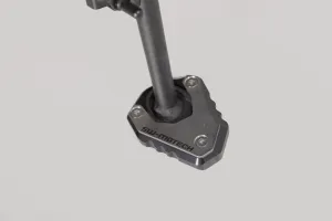 SW Motech Extension for Side Stand Foot (Black / Silver) fits for Kawasaki Versys 650 ('15-)
