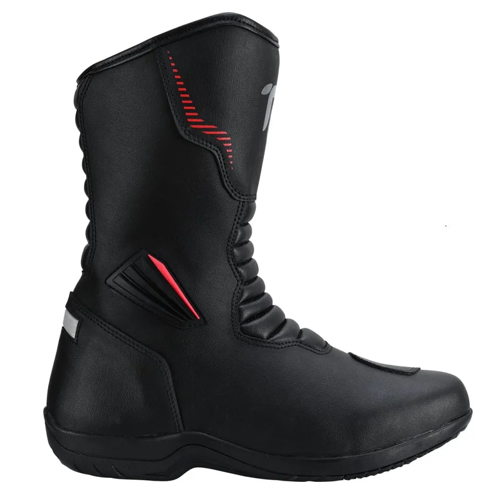 Tuff Gear Motorcycle Cruiser Touring Waterproof Microfiber Leather Boots
