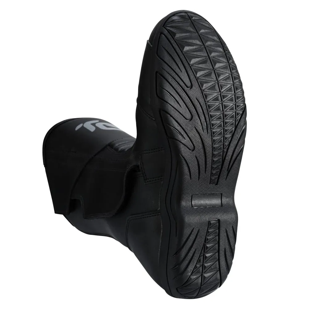 Tuff Gear Motorcycle Cruiser Touring Waterproof Microfiber Leather Boots
