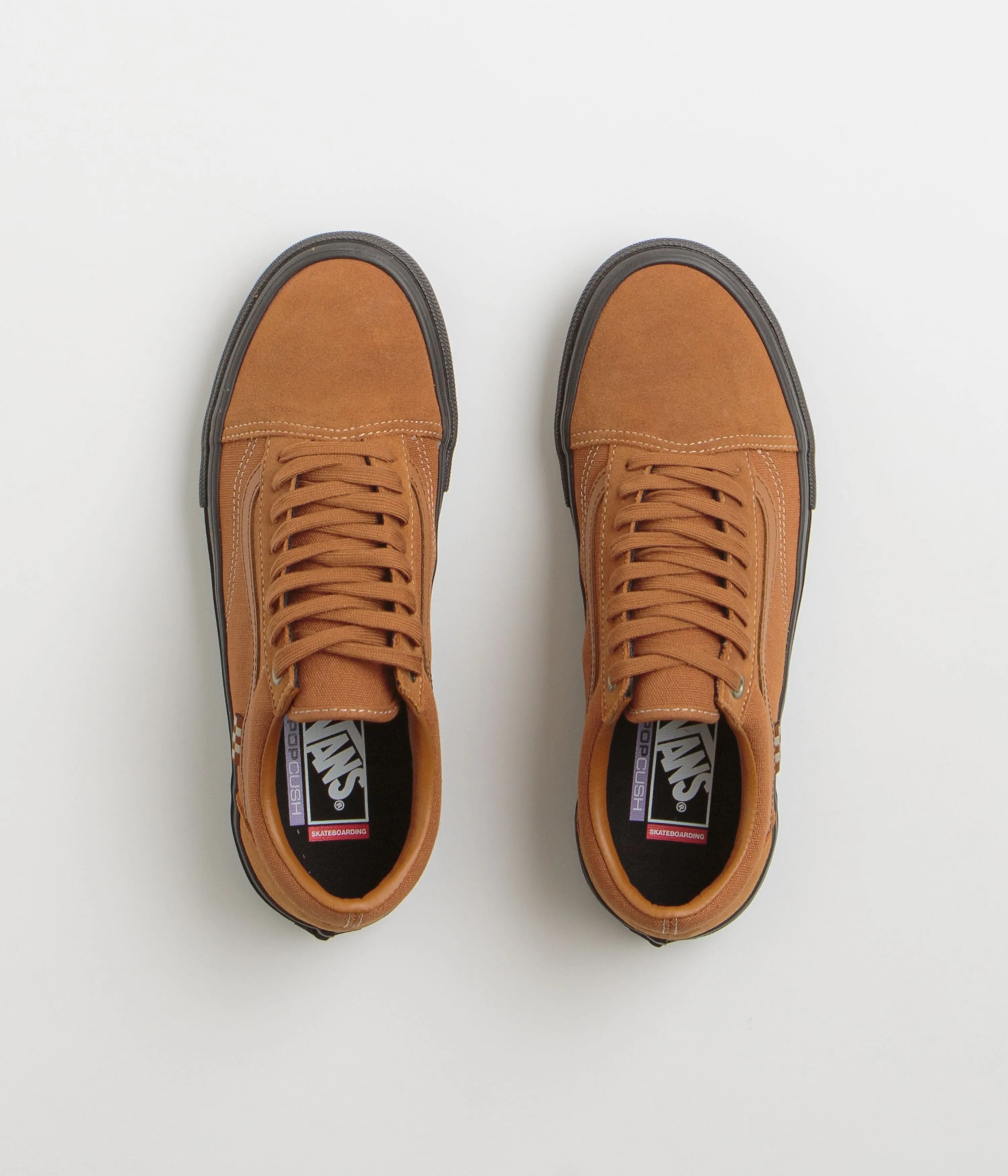 Vans Skate Old Skool Shoes - Sienna / Chocolate