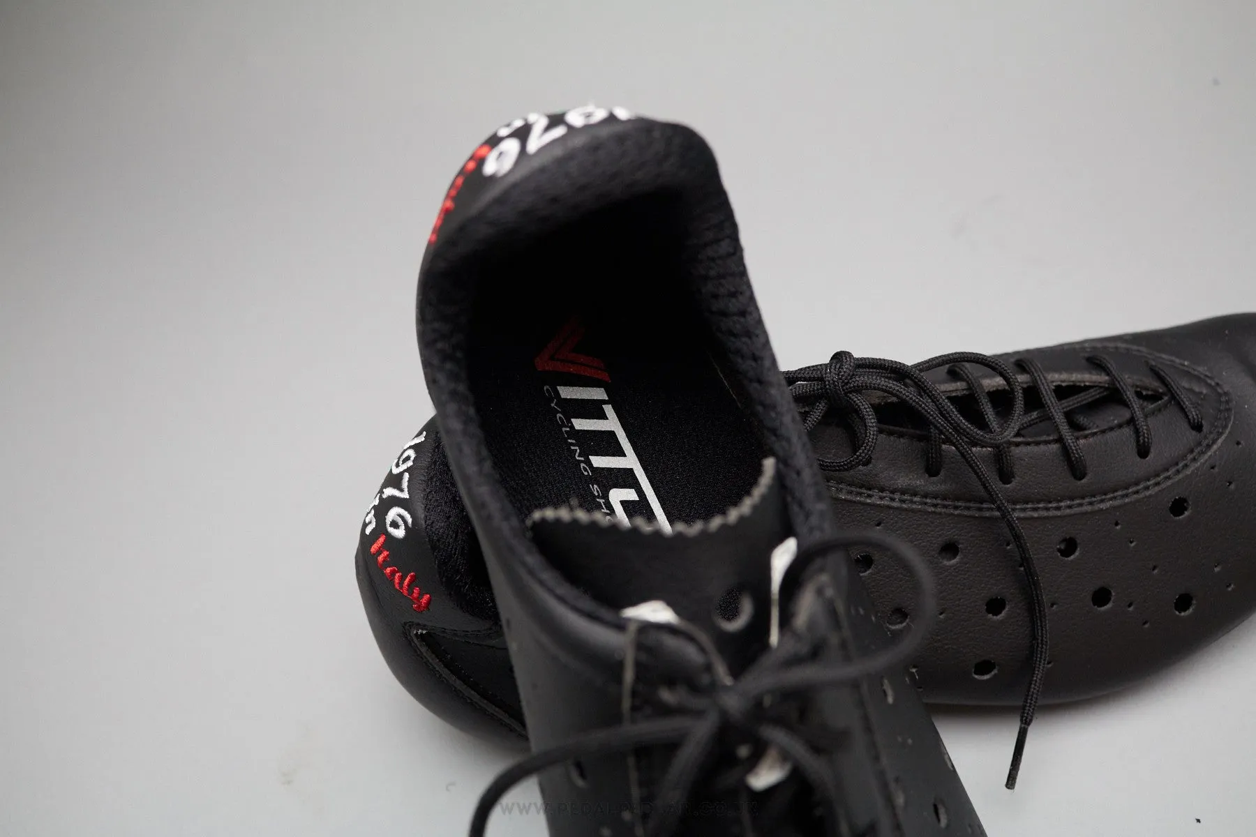 Vittoria 1976 Classic Handmade 3 Hole Retro Cycling Shoes