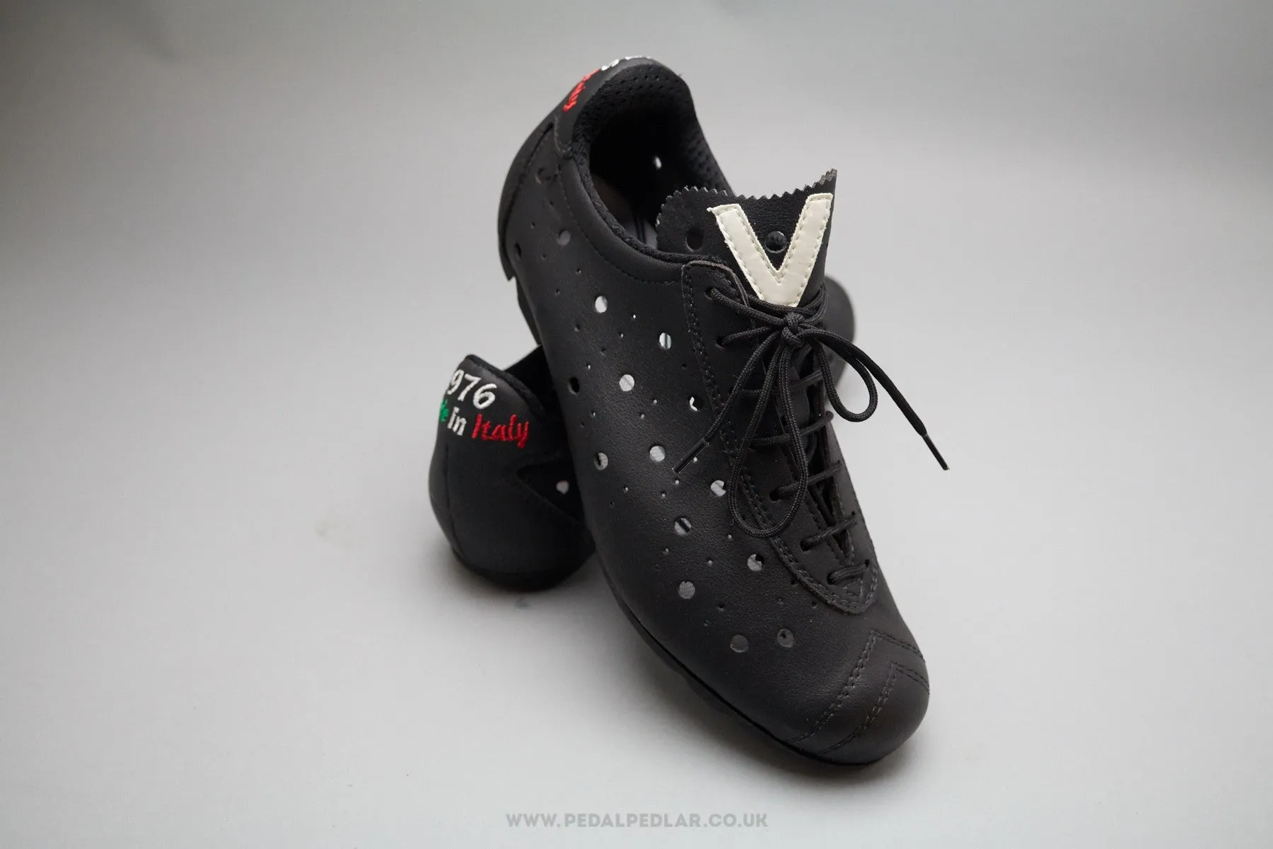 Vittoria 1976 Classic Handmade 3 Hole Retro Cycling Shoes