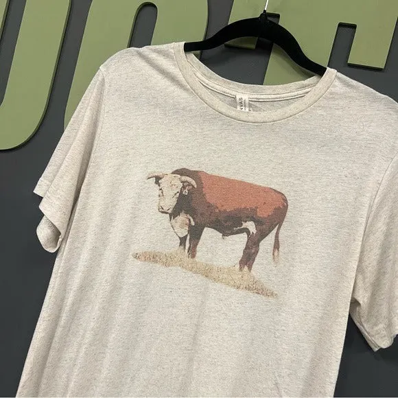 Western Bull Short Sleeve Graphic