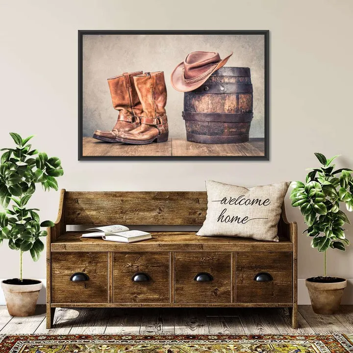 Western Cowboy Style Wall Art