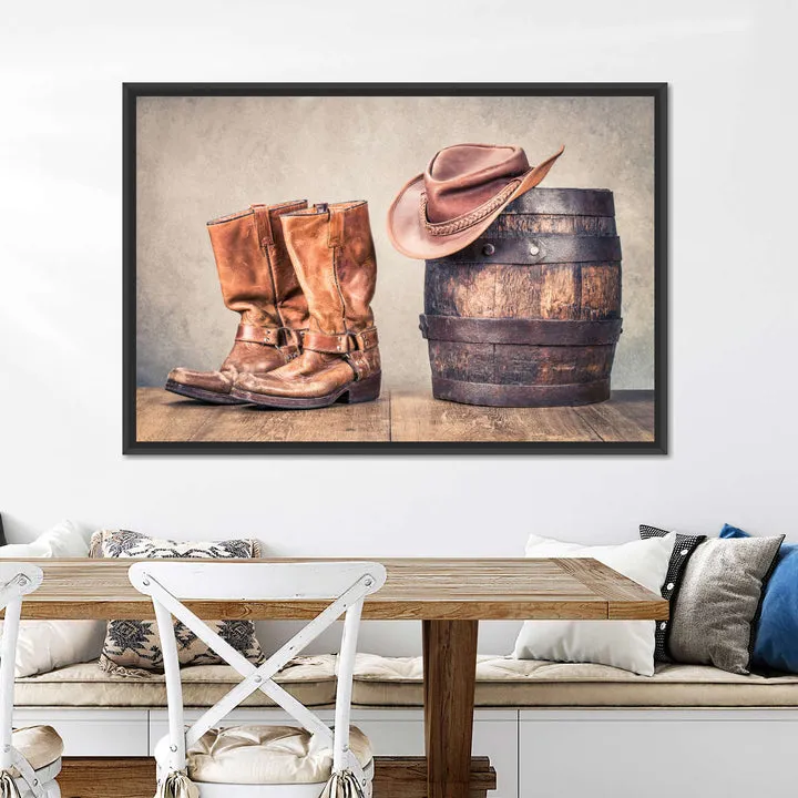 Western Cowboy Style Wall Art